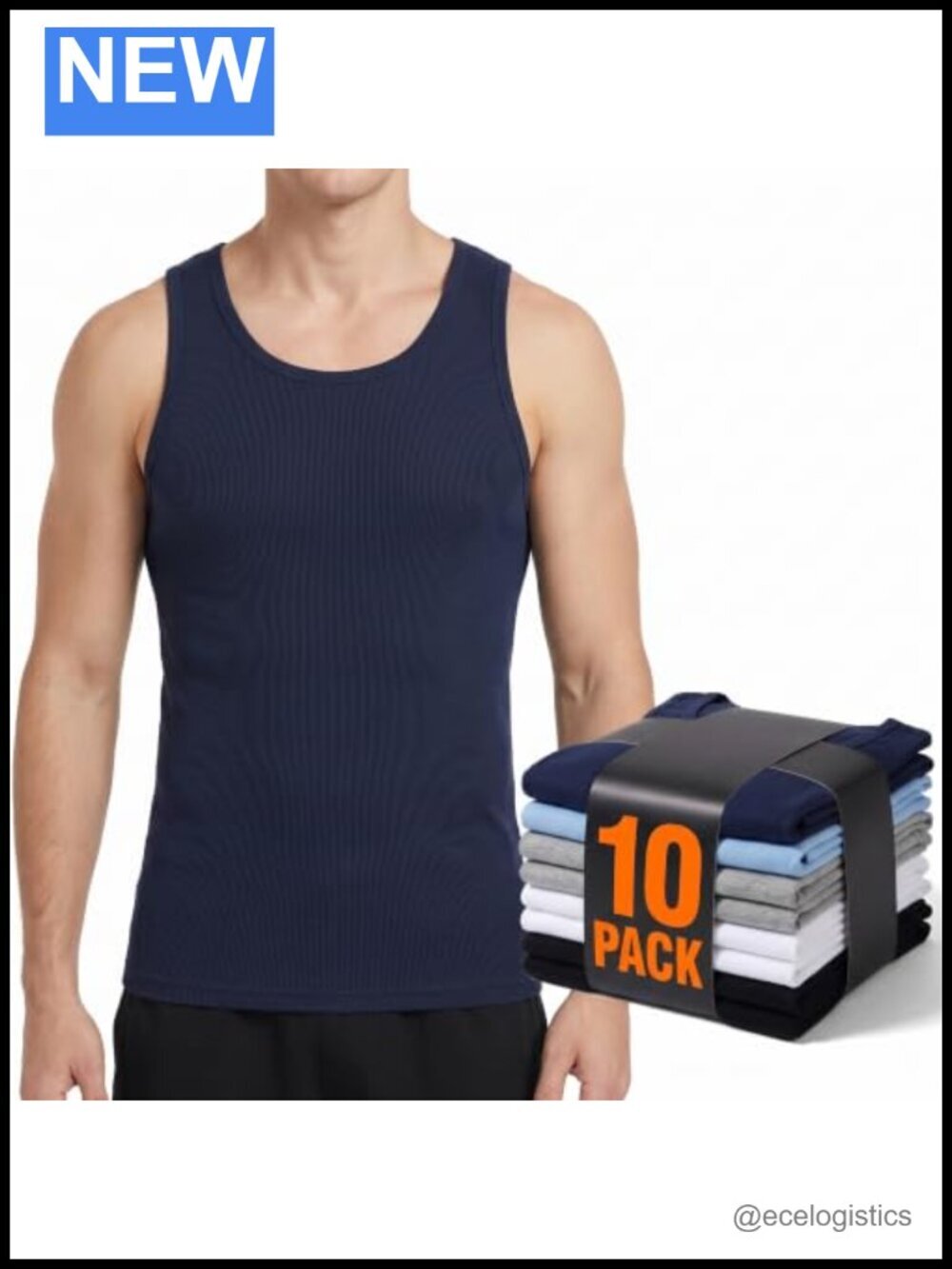 10 Pack Men's Big and Tall T-Shirts Mesh Quick Dry Workout Loose Fit Athletic